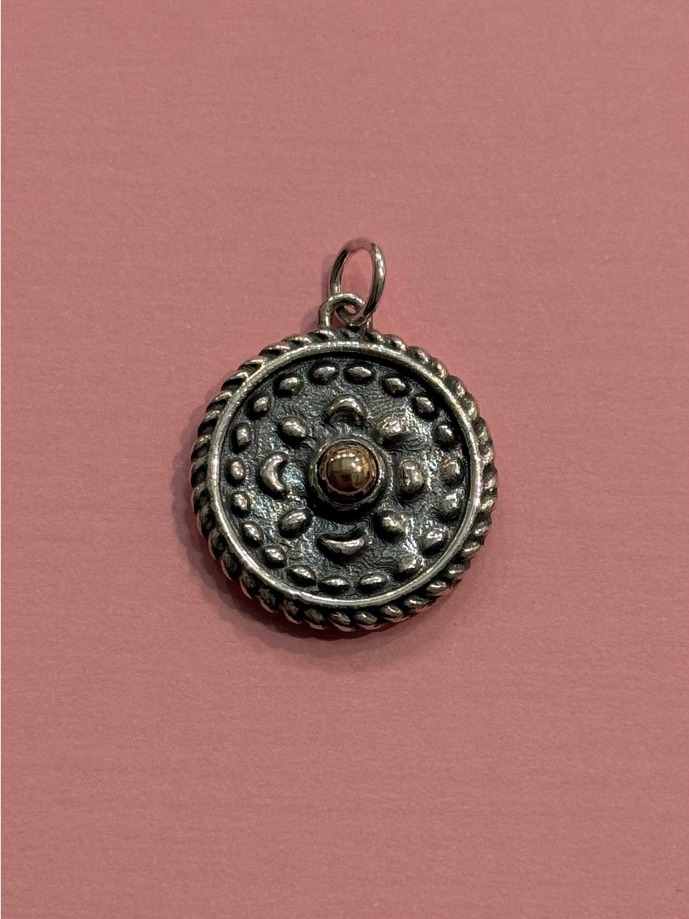 James Avery Retired Heirloom Sterling & Bronze Charm